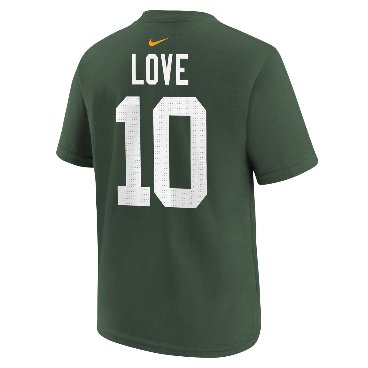 Youth Jordan Long Green Bay Packers Nike Green Player FUSE Name & Number T-Shirt product image 3, provided for visual