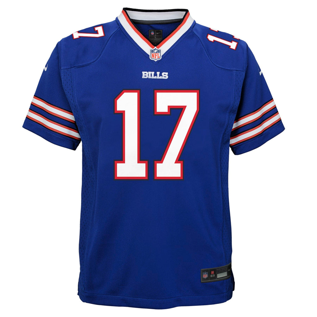 Youth Josh Allen Buffalo Bills Nike Royal Game Player Jersey product image 2, provided for visual reference and product