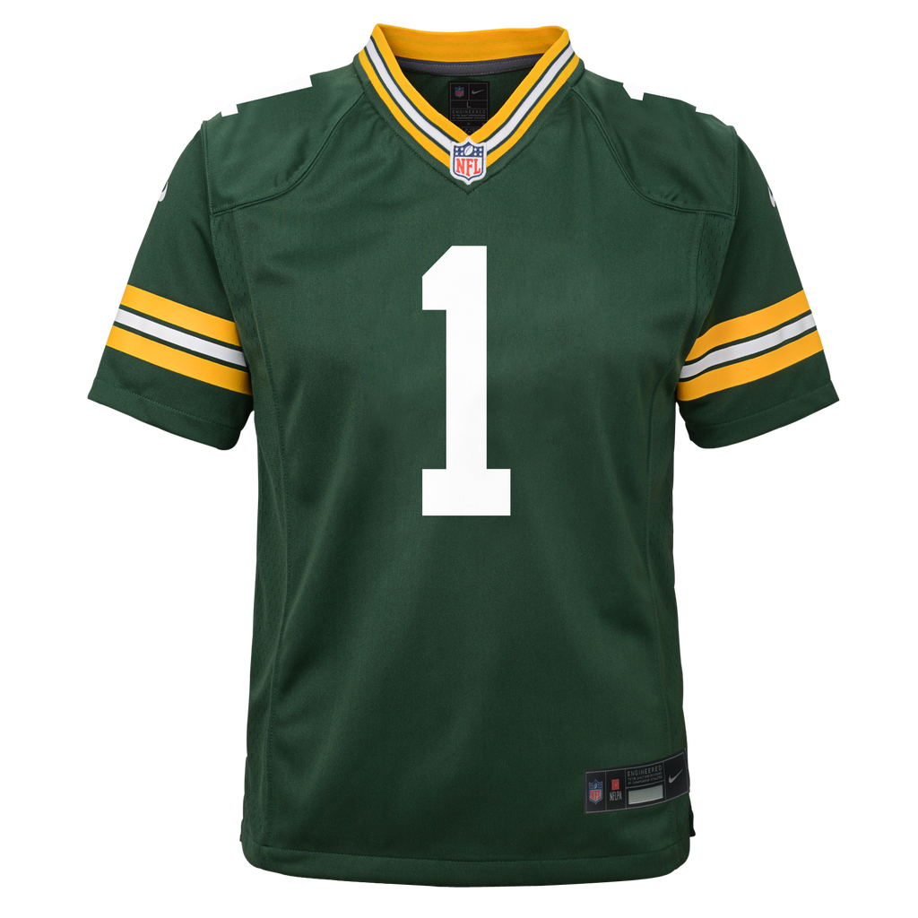 Youth Green Bay Packers Micah Parsons Nike Green Game Jersey product image 3, provided for visual reference and product