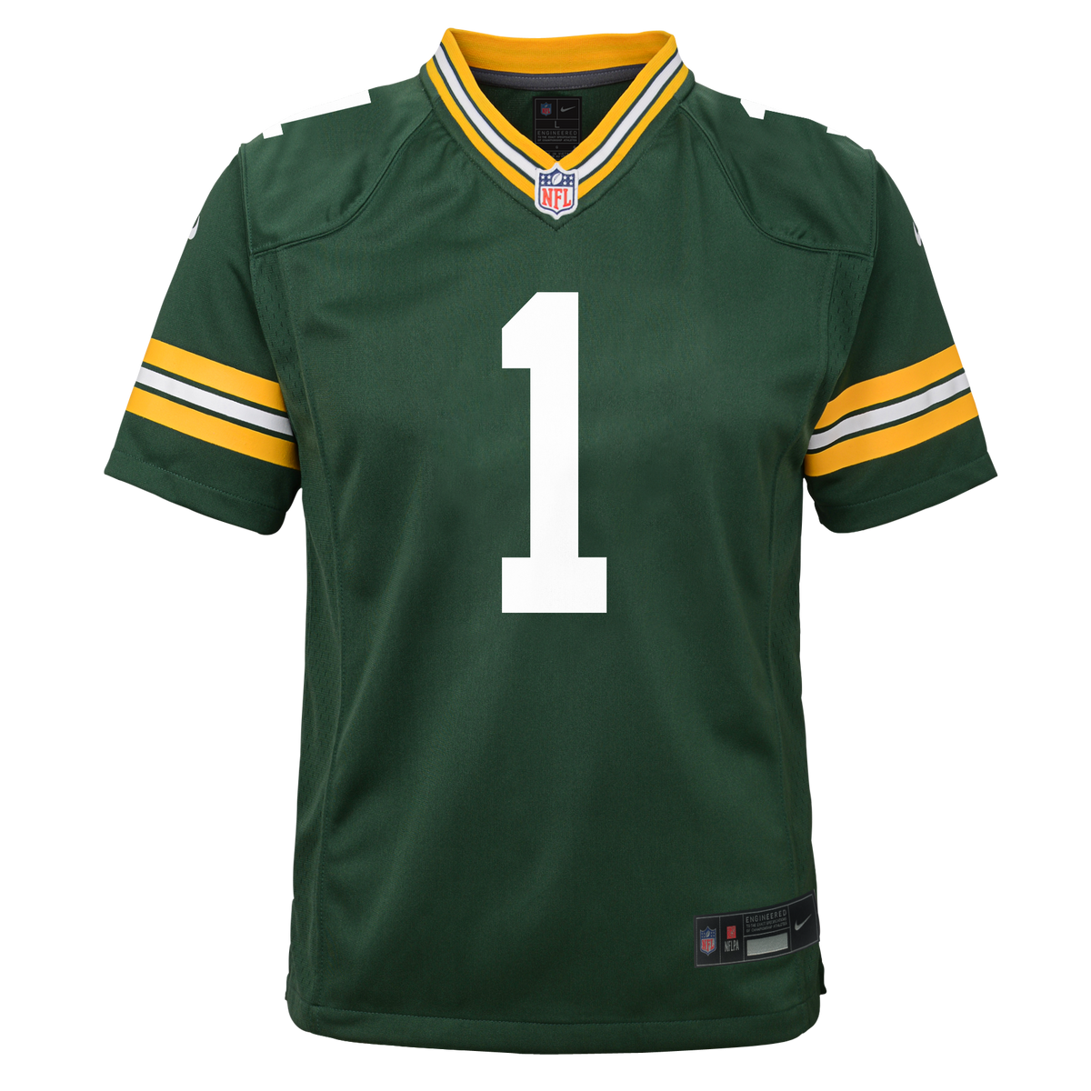 Youth Green Bay Packers Micah Parsons Nike Green Game Jersey product image 3, provided for visual reference and product
