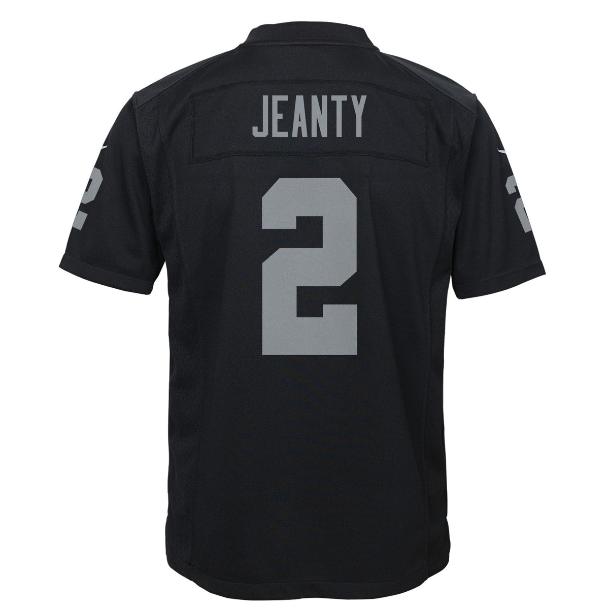 Youth Ashton Jeanty Las Vegas Raiders Black Nike Game Jersey product image 3, provided for visual reference and product