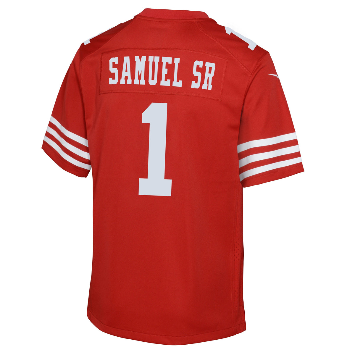 Youth Deebo Samuel San Francisco 49ers Nike Scarlet Game Jersey product image 3, provided for visual reference and product