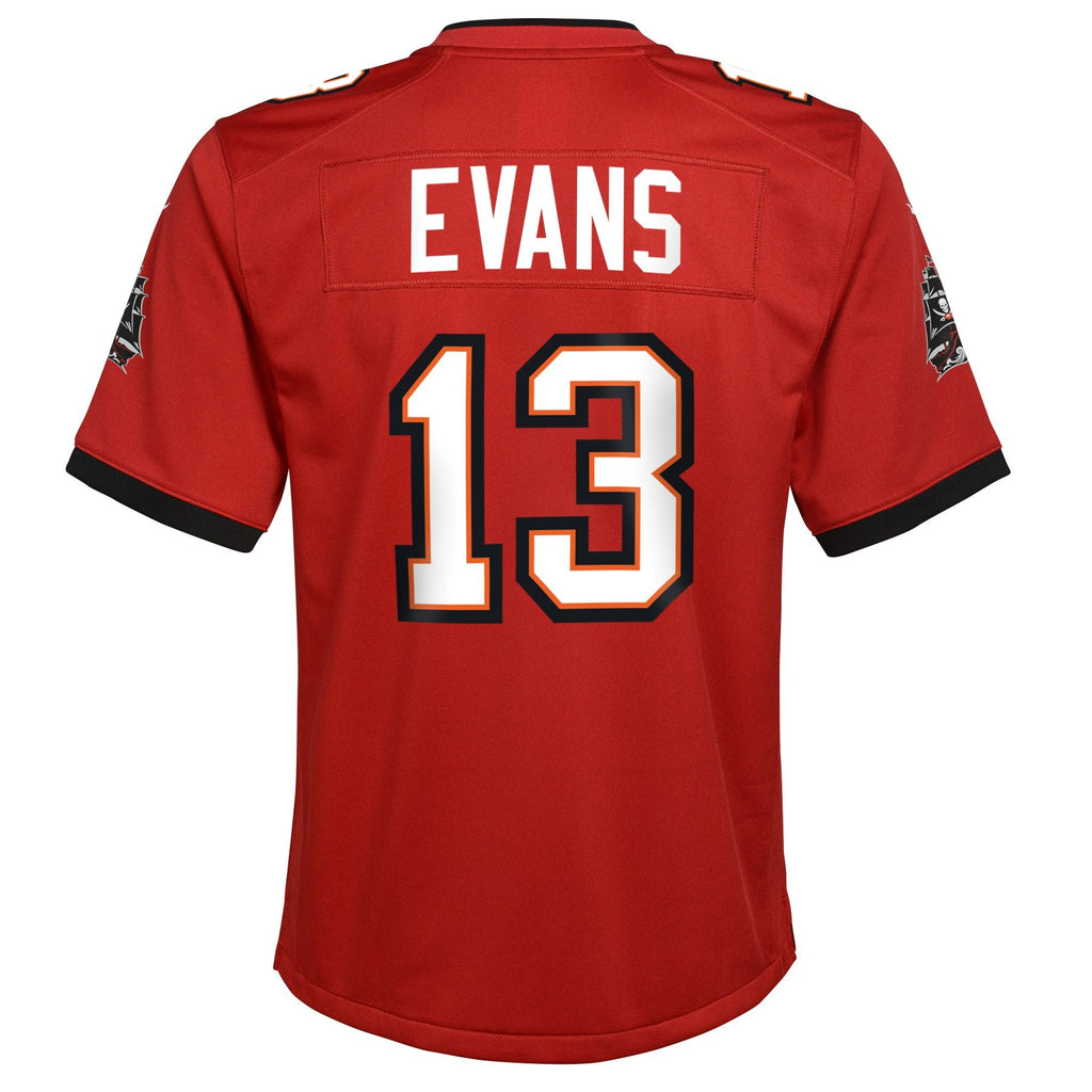 Youth Mike Evans Tampa Bay Buccaneers Nike Red Game Replica Jersey product image 3, provided for visual reference and