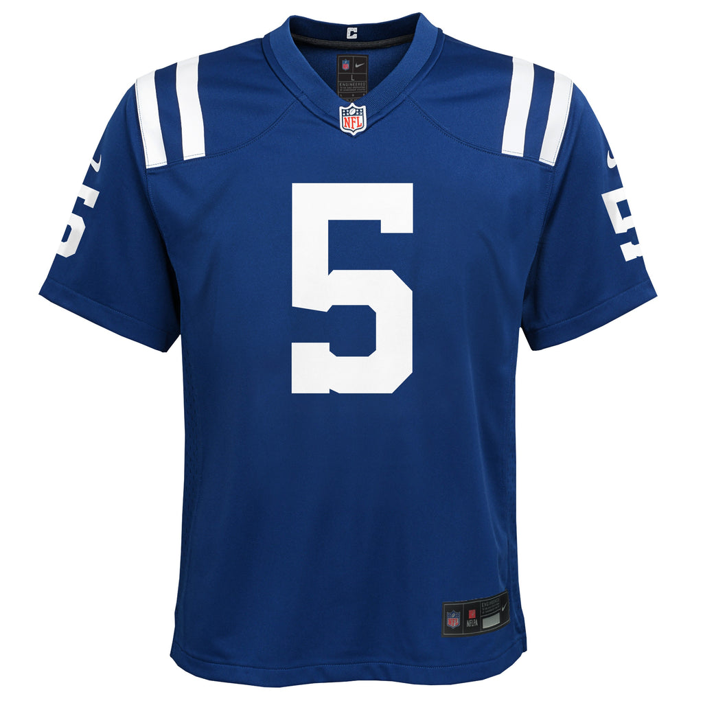 Youth Indianapolis Colts Anthony Richardson Nike Royal Blue Team Color Game Jersey product image 2, provided for visual