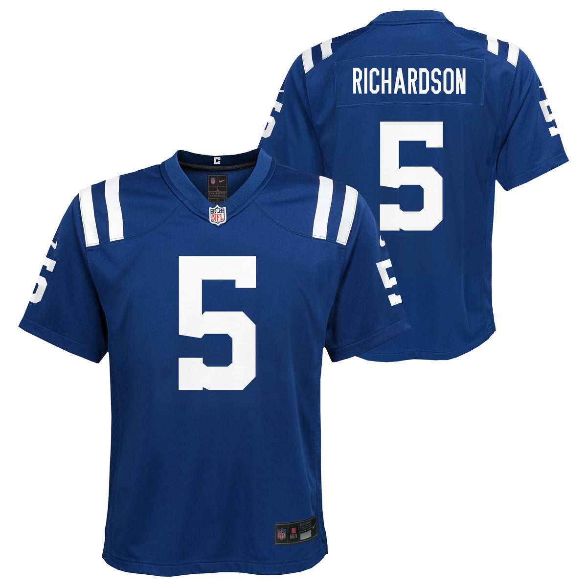 Youth Indianapolis Colts Anthony Richardson Nike Royal Blue Team Color Game Jersey product image 1, provided for visual