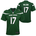 Youth Garrett Wilson New York Jets Nike Green Game Replica Jersey product image 1, provided for visual reference and product