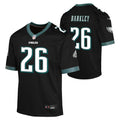 Youth Saquon Barkley Philadelphia Eagles Black Alternate Nike Game Jersey product image 1, provided for visual reference and