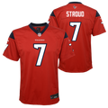 Youth Houston Texans C.J. Stroud Nike Alternate Red Game Jersey product image 1, provided for visual reference and product