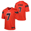 Youth Houston Texans C.J. Stroud Nike Red Alternate Game Jersey product image 1, provided for visual reference and product