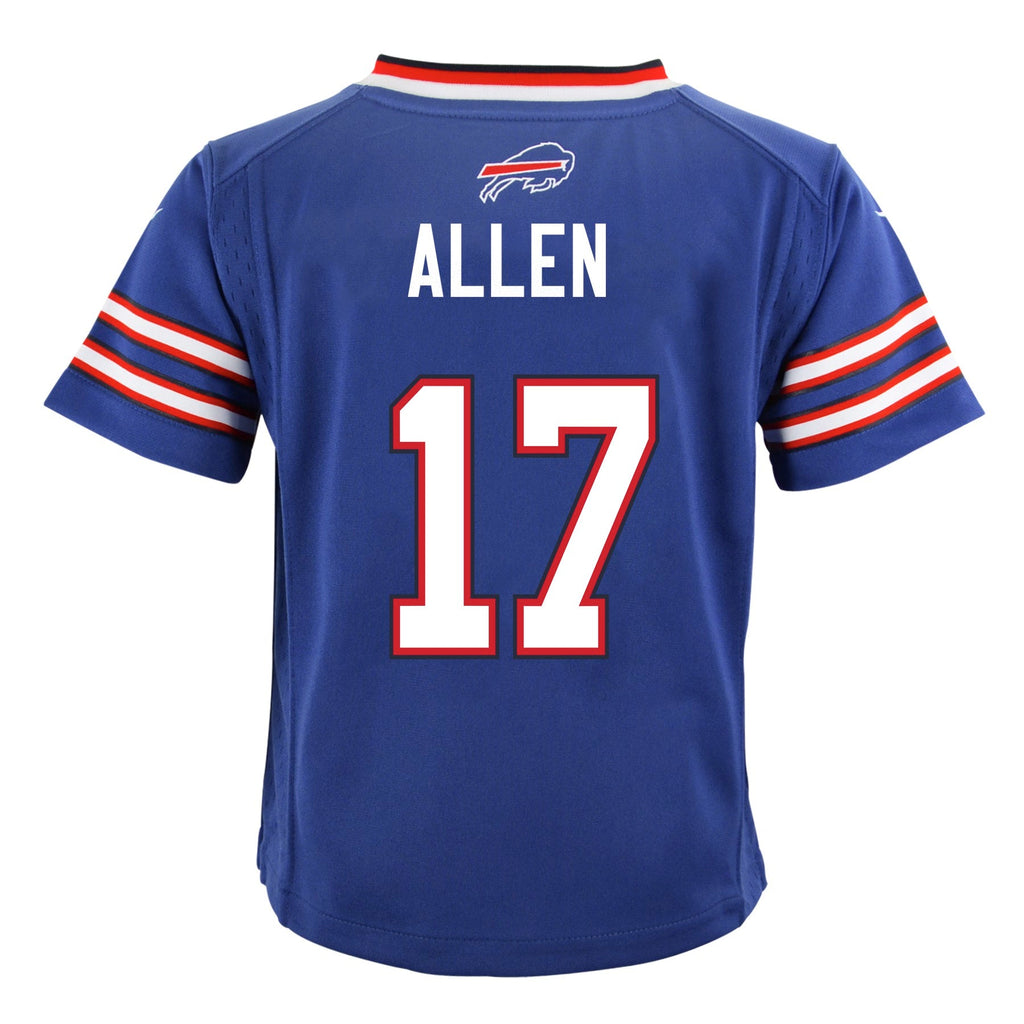 Child Josh Allen Buffalo Bills Nike Blue Replica Jersey product image 3, provided for visual reference and product detail