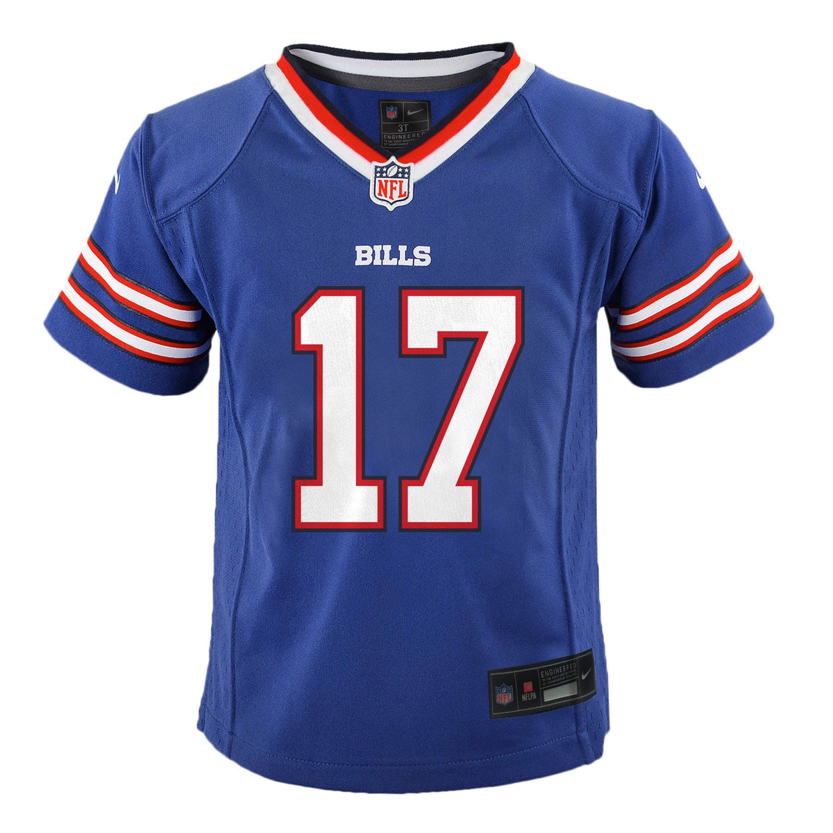 Child Josh Allen Buffalo Bills Nike Blue Replica Jersey product image 2, provided for visual reference and product detail