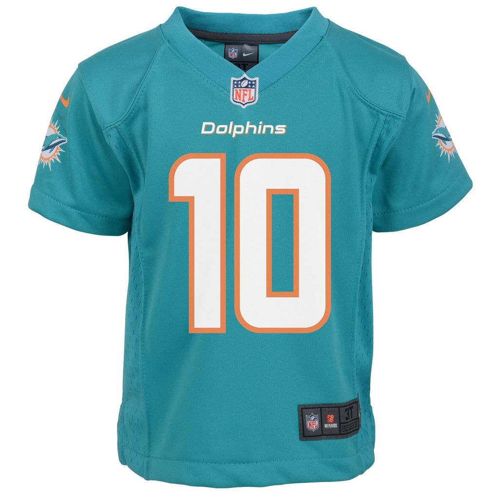 Kids Tyreek Hill Miami Dolphins Aqua Child Nike Replica Jersey product image 2, provided for visual reference and product