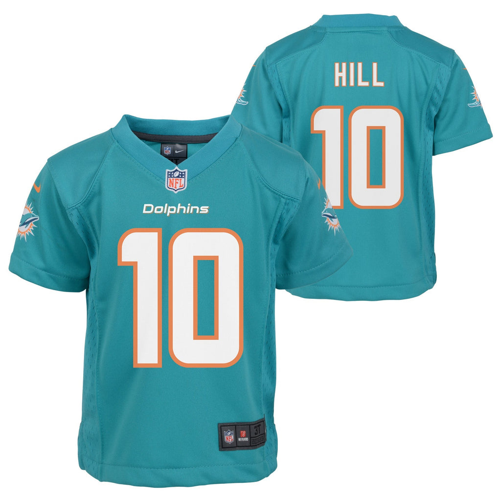 Toddler Tyreek Hill Miami Dolphins Teal Toddler Nike Replica Jersey product image 1, provided for visual reference and
