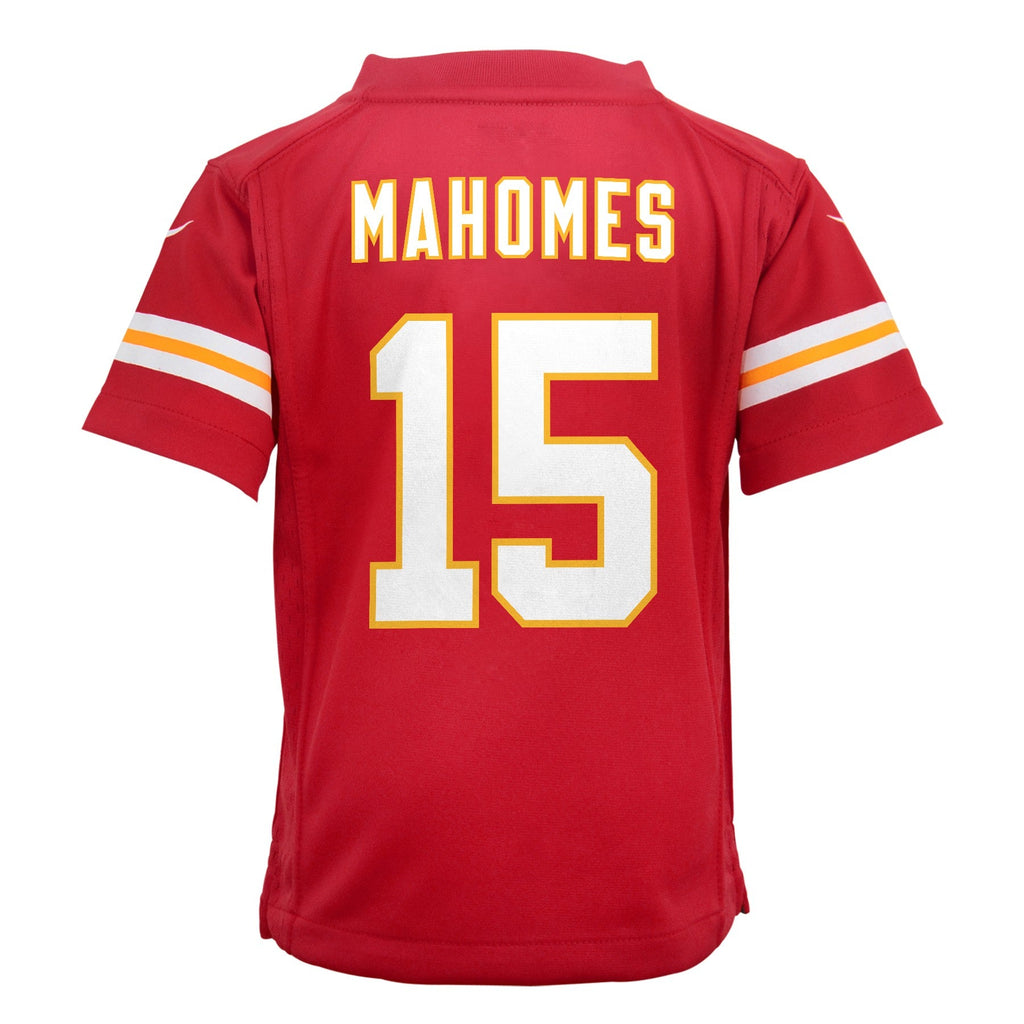 Toddler Patrick Mahomes Kansas City Chiefs Red Nike Replica Jersey product image 3, provided for visual reference and
