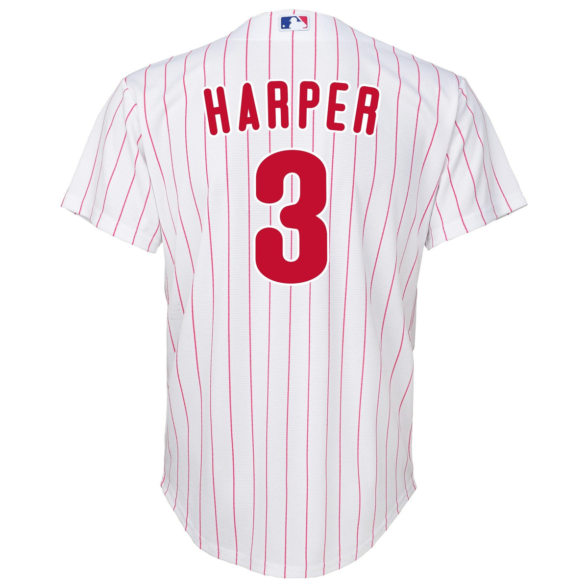 Bryce Harper Philadelphia Phillies Youth NIKE Home Screen Print Replica Jersey product image 3, provided for visual