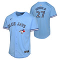 NIKE Youth Vladimir Guerrero Jr. Toronto Blue Jays Cobalt Blue Alternate Replica Game Jersey product image 1, provided for