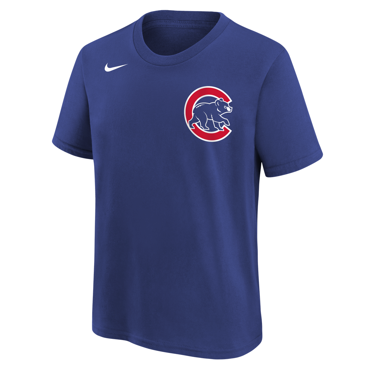 Youth Chicago Alex Bregman Royal Blue Nike Name And Number T-Shirt product image 3, provided for visual reference and