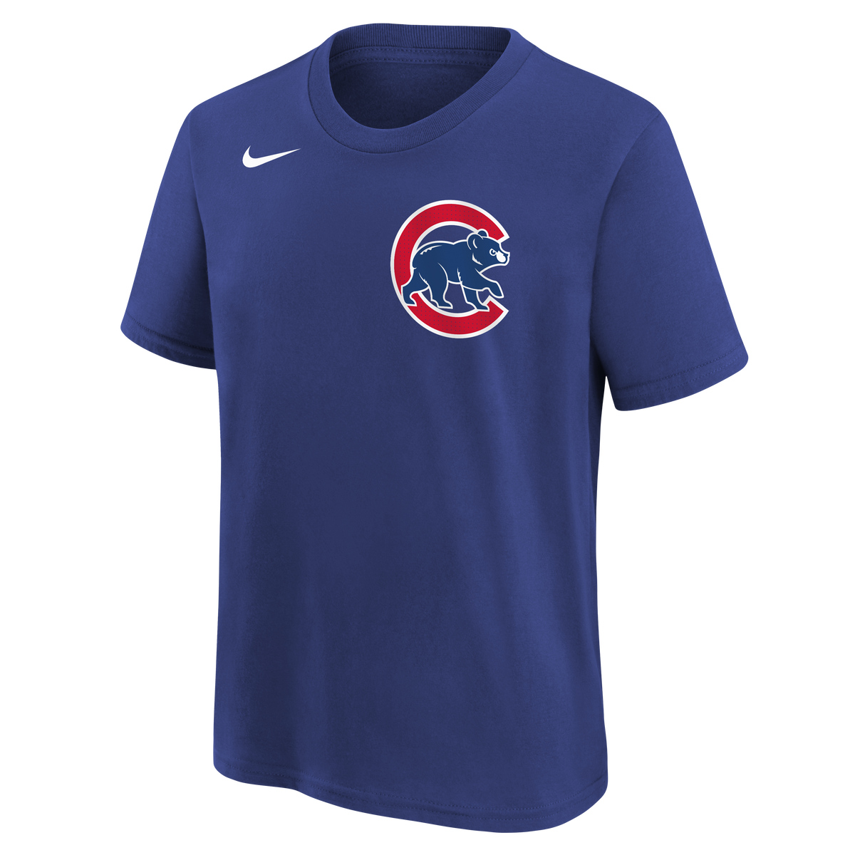Child Chicago Pete Crow-Armstrong Royal Blue Nike Name And Number T-Shirt product image 3, provided for visual reference and