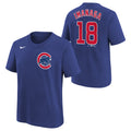 Youth Chicago Cubs Shota Imanaga Royal Nike Name And Number T-Shirt product image 1, provided for visual reference and