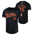 Youth Adley Rutschman NIKE Black Alternate Limited Replica Jersey product image 1, provided for visual reference and product