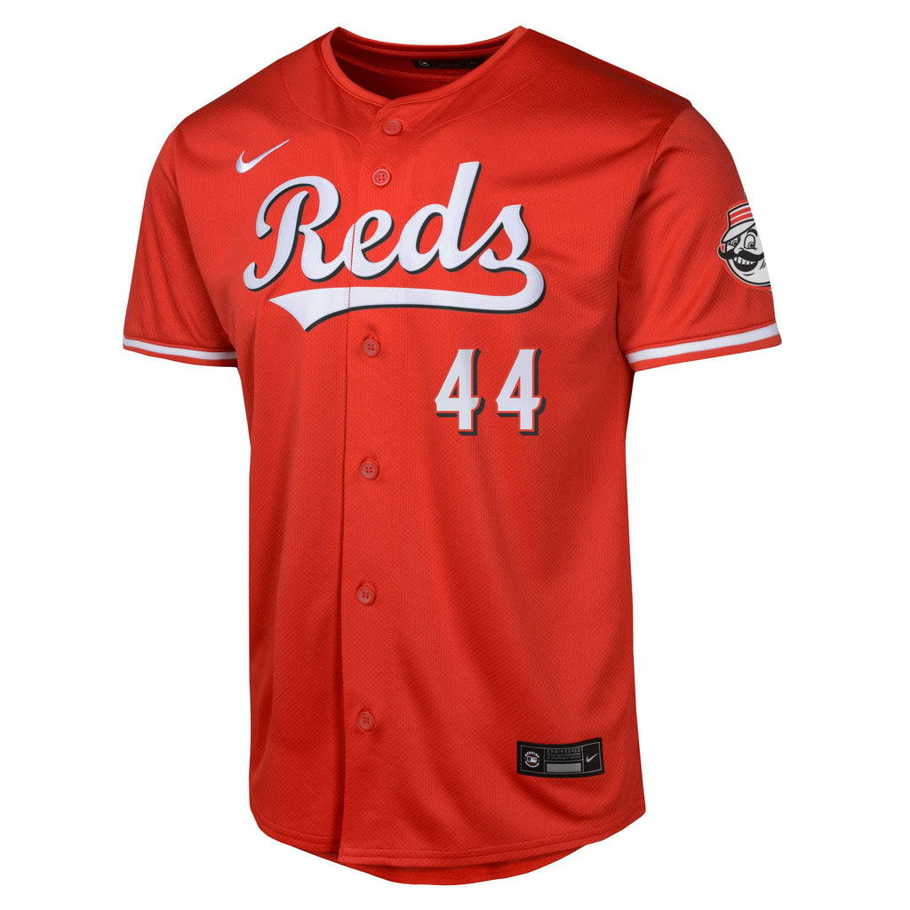 Youth Elly De La Cruz Cincinnati Reds NIKE Red Alternate Limited Replica Jersey product image 2, provided for visual