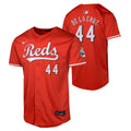 Youth Elly De La Cruz Cincinnati Reds NIKE Red Alternate Limited Replica Jersey product image 1, provided for visual