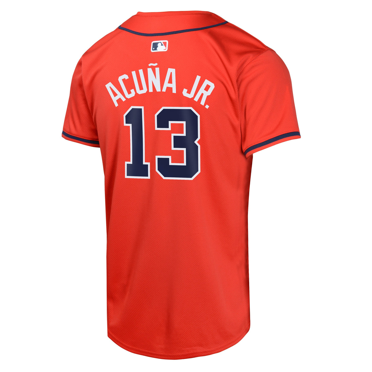 Youth Ronald Acuna Jr. Atlanta Braves NIKE Red Alternate Limited Replica Jersey product image 3, provided for visual