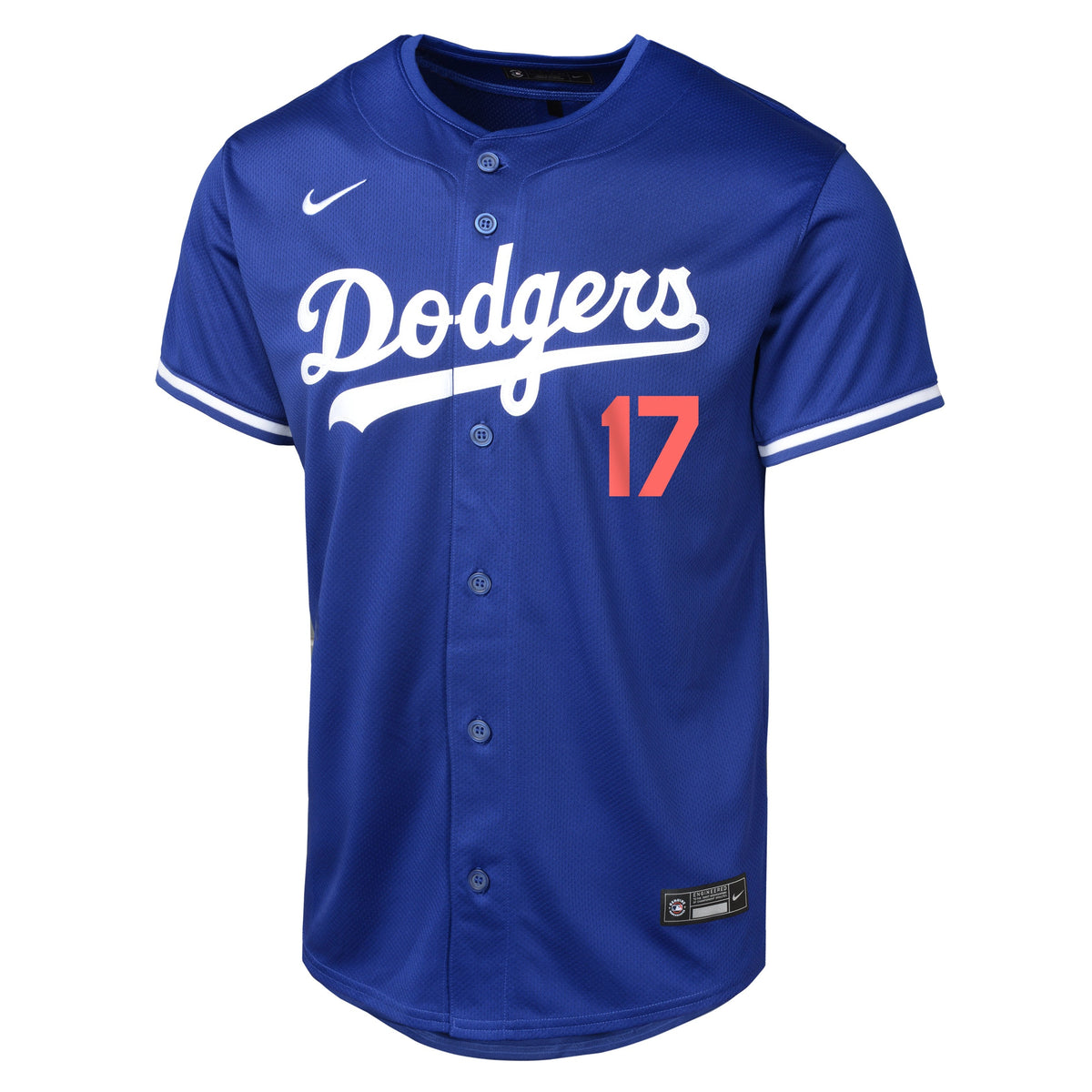 Youth Shohei Ohtani Los Angeles Dodgers NIKE Royal Blue Alternate Limited Replica Jersey product image 2, provided for