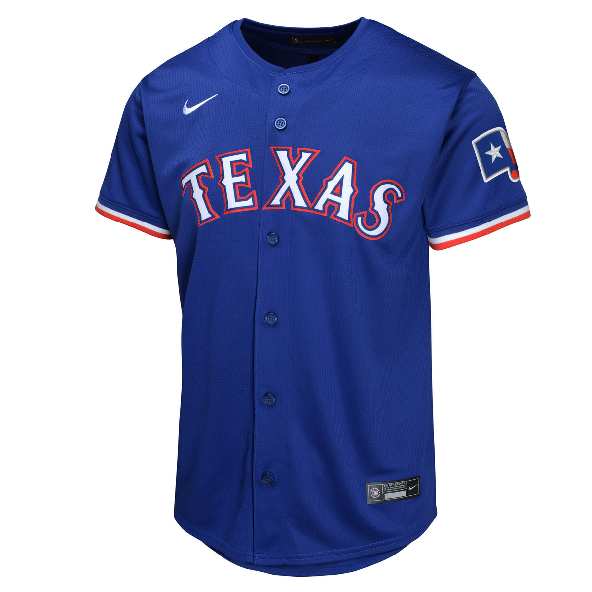 Youth Corey Seager Texas Rangers NIKE Royal Blue Alternate Limited Replica Jersey product image 2, provided for visual