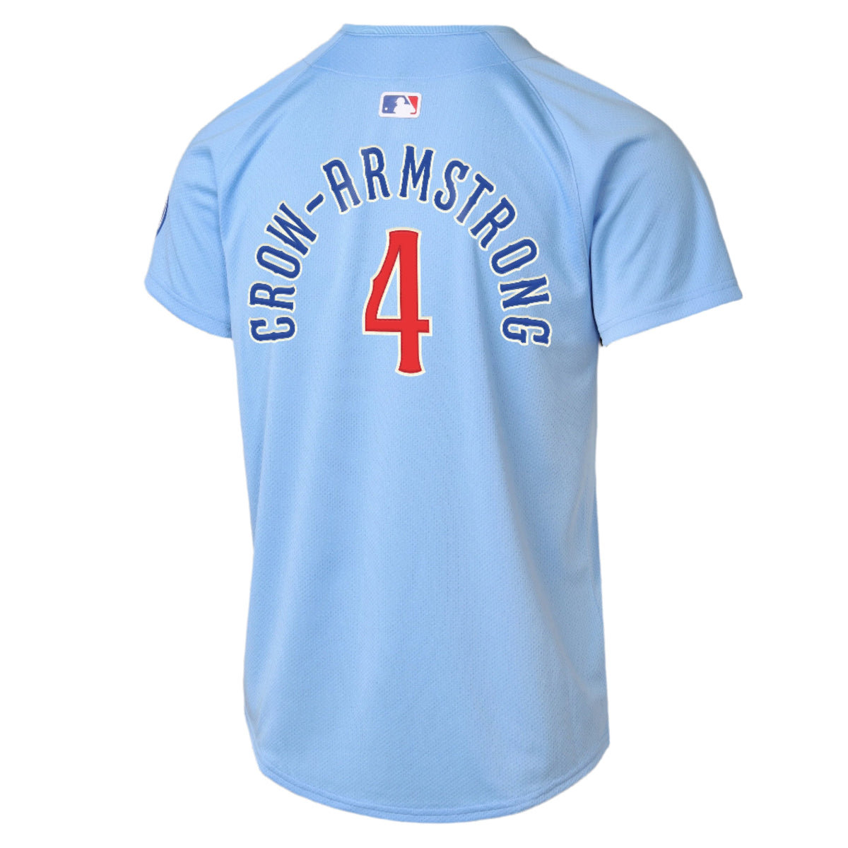 NIKE Youth Chicago Cubs Pete Crow-Armstrong Light Blue 2nd Alternate Limited Replica Jersey product image 3, provided for