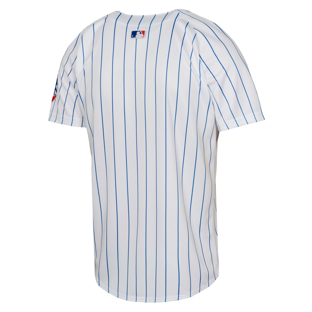Youth Chicago Cubs Home White Nike Limited Blank Replica Jersey product image 3, provided for visual reference and product