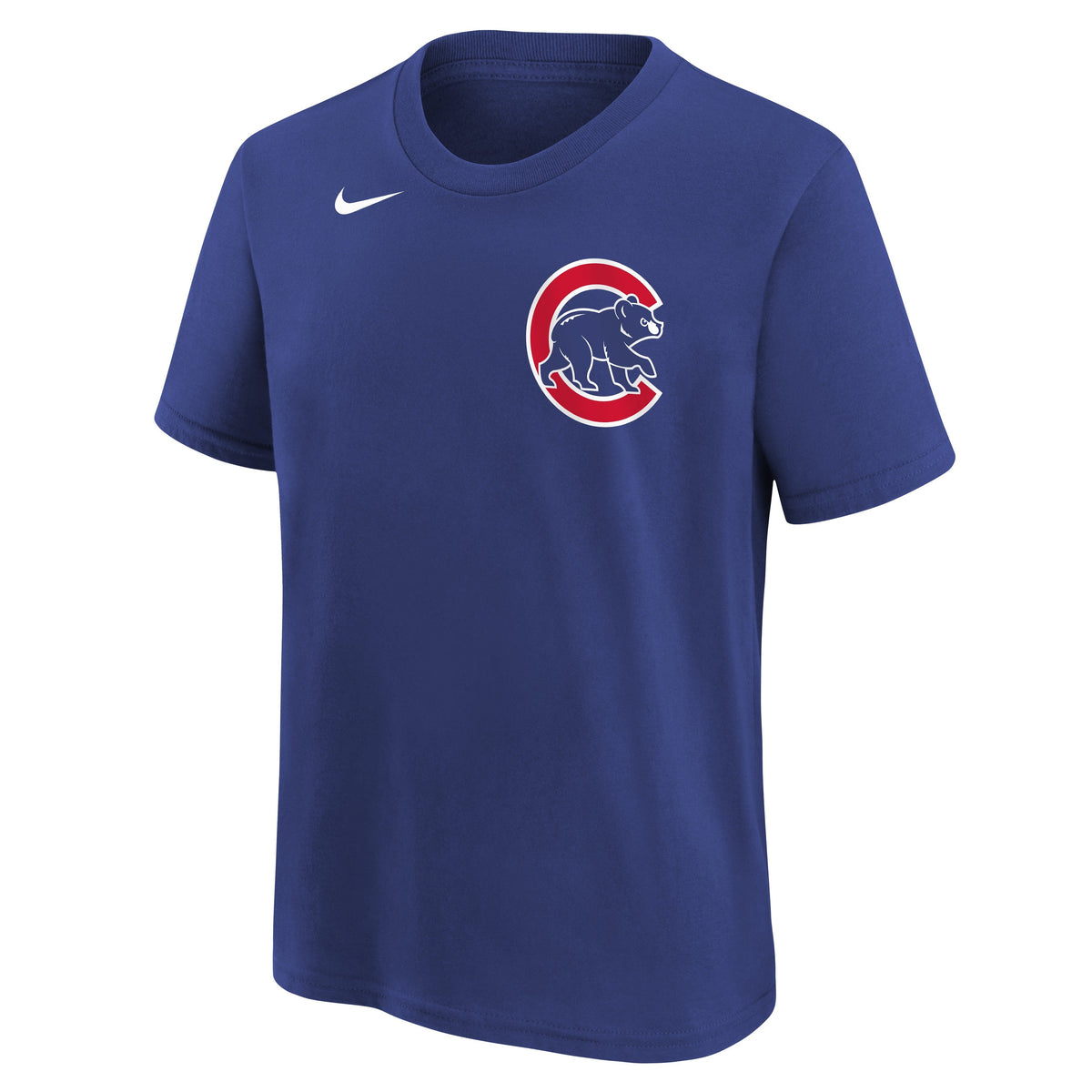 Youth Chicago Cubs Dansby Swanson Nike Royal Blue Name & Number T-Shirt product image 2, provided for visual reference and