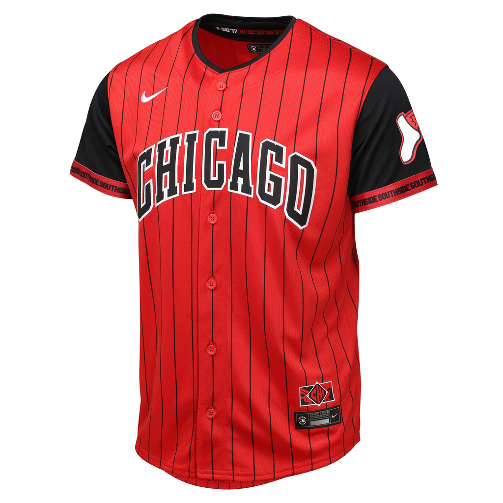 Kids Chicago White Sox 2026 City Connect Red Limited Child Replica Jersey product image 2, provided for visual reference and