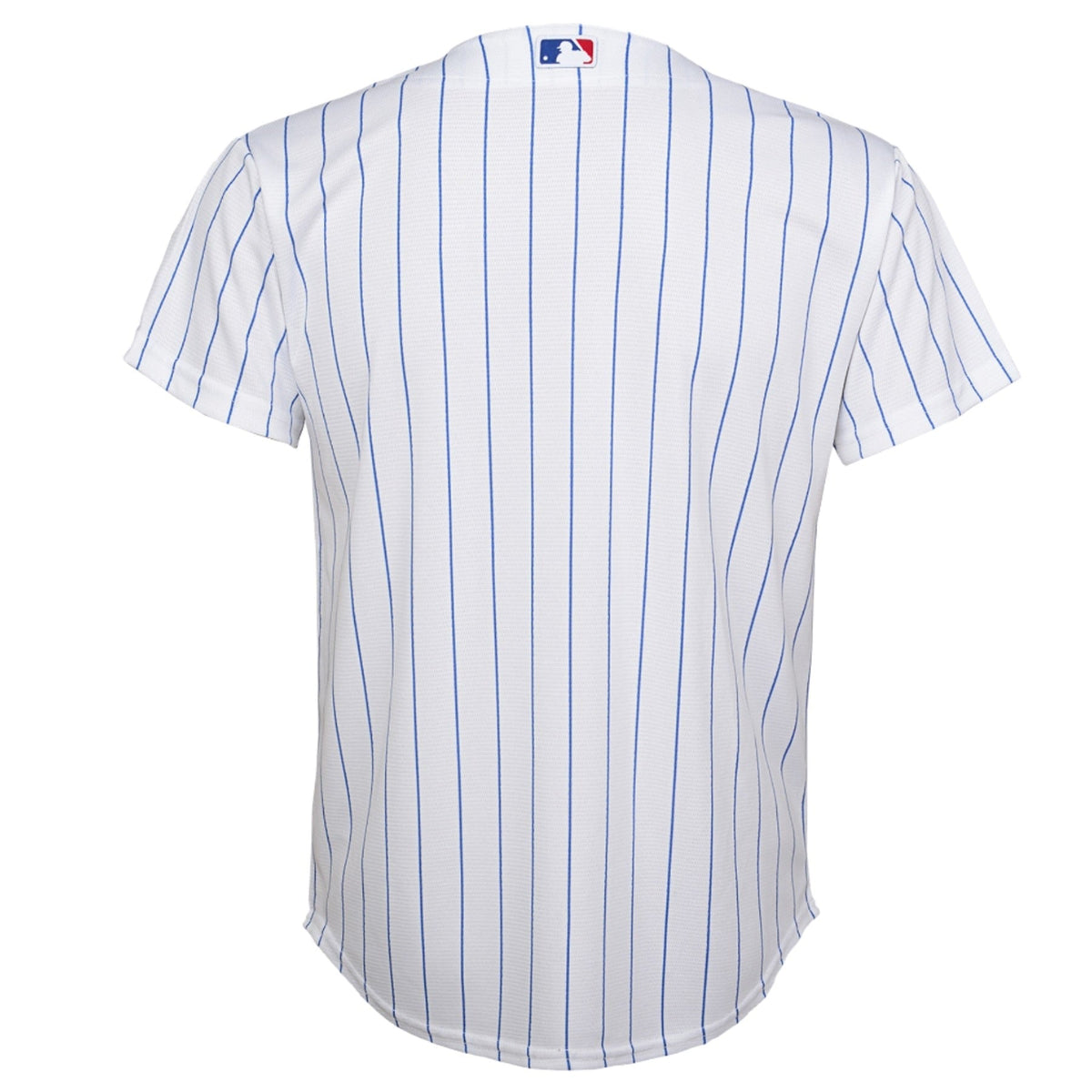 Youth Chicago Cubs White Home New Baseline Blank Nike Replica Jersey product image 3, provided for visual reference and