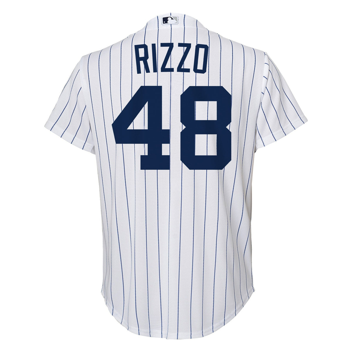 Youth Anthony Rizzo New York Yankees White Home Replica Player Jersey product image 3, provided for visual reference and