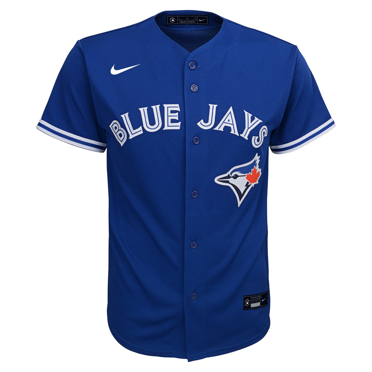 Bo Bichette Toronto Blue Jays Nike Youth Home Replica Player Jersey - Royal product image 2, provided for visual reference