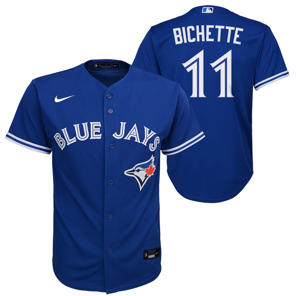Bo Bichette Toronto Blue Jays Nike Youth Home Replica Player Jersey - Royal product image 1, provided for visual reference