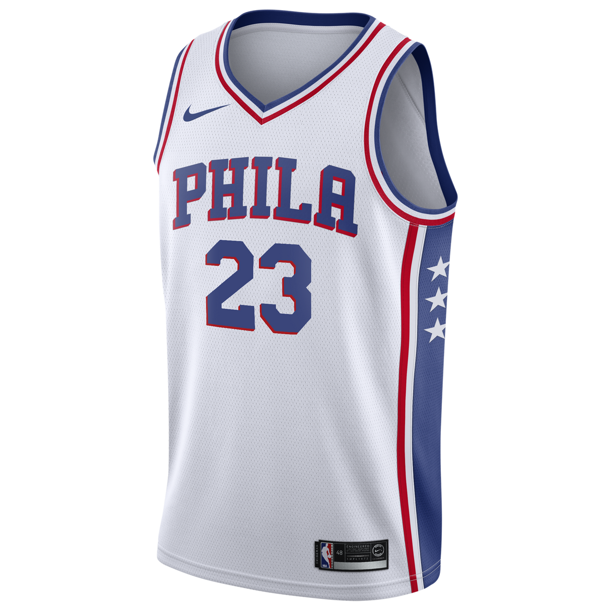 Philadelphia 76ers LeBron James Nike Association Swingman product image 3