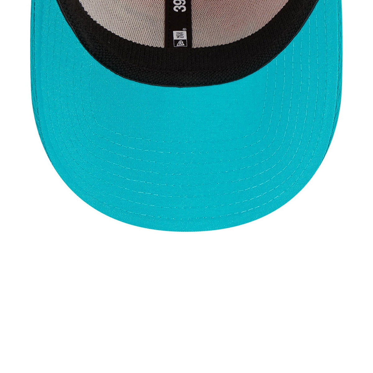 Miami Dolphins Primary Logo New Era Orange/Aqua 2023 Sideline 39THIRTY Flex Hat for Men product image 7, provided for visual