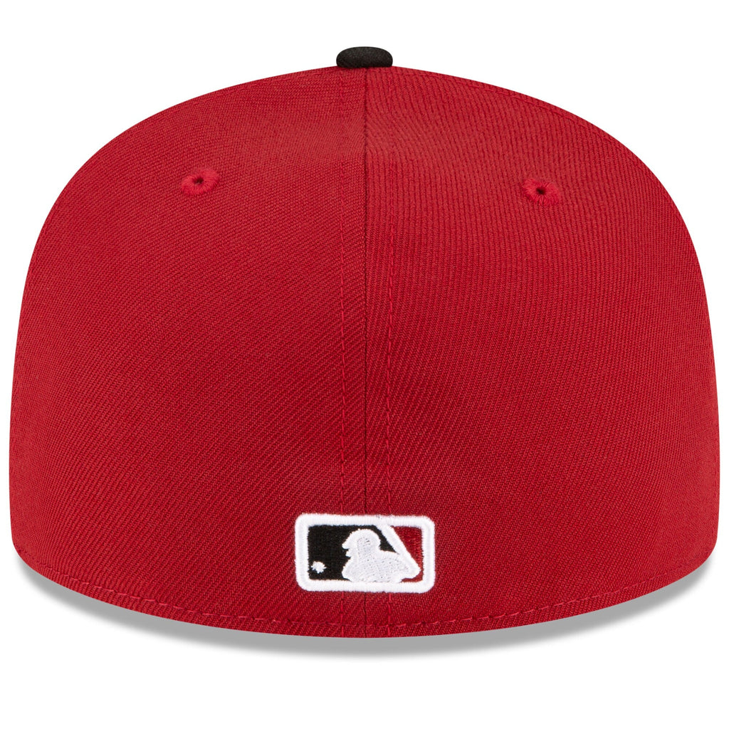 Arizona Diamondbacks New Era Red/Black Home Authentic Collection On-Field 59FIFTY Fitted Hat for Men product image 4,