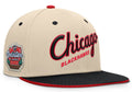Chicago Blackhawks Fanatics Cream/Black 2025 NHL Winter Classic Snapback Hat for Men product image 1, provided for visual