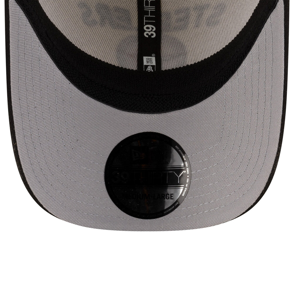 Pittsburgh Steelers New Era 2025 NFL Draft Chrome 39THIRTY Flex Fit Hat for Men product image 5, provided for visual
