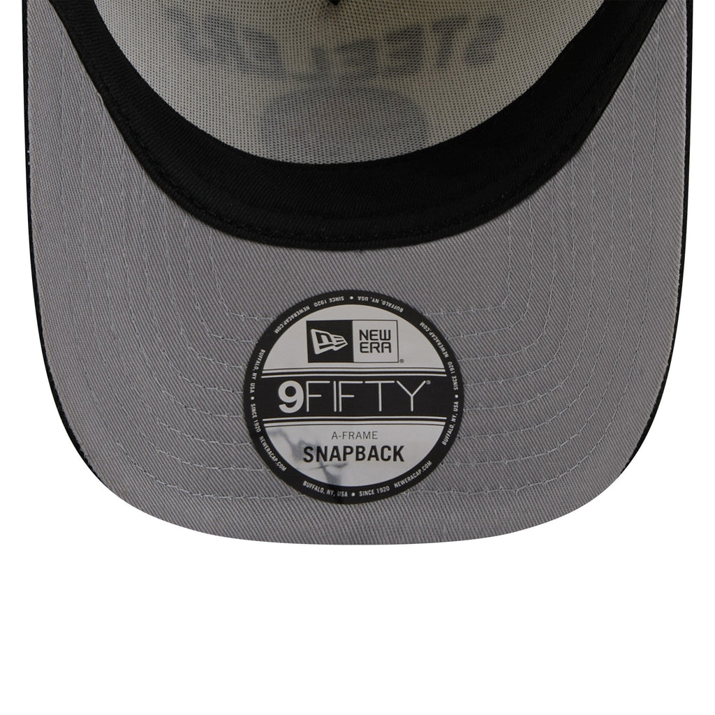 Pittsburgh Steelers New Era 2025 NFL Draft Chrome A-Frame 9FIFTY Snapback Adjustable Hat for Men product image 5, provided