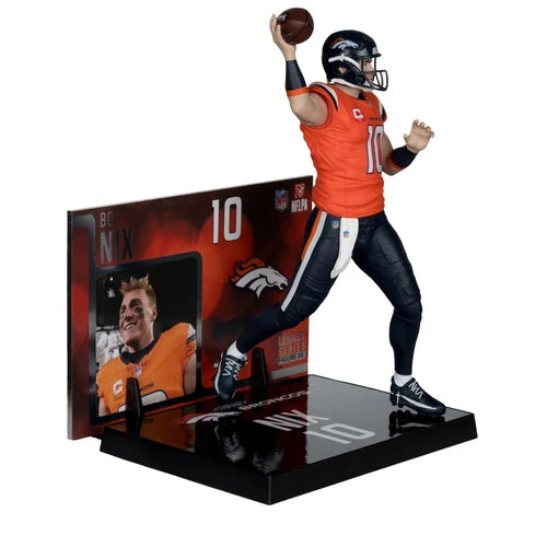 Bo Nix Denver Broncos Sportspicks Legacy Series McFarlane Figure product image 3, provided for visual reference and product