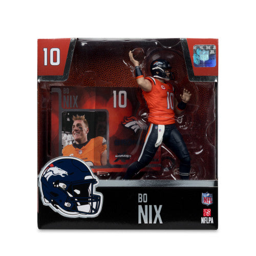 Bo Nix Denver Broncos Sportspicks Legacy Series McFarlane Figure product image 5, provided for visual reference and product
