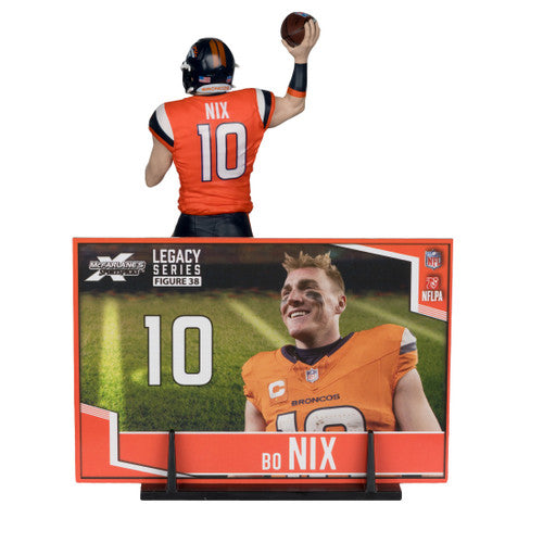Bo Nix Denver Broncos Sportspicks Legacy Series McFarlane Figure product image 4, provided for visual reference and product