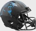 Carolina Panthers Black Alternate Full Size Replica Speed Helmet product image 1, provided for visual reference and product