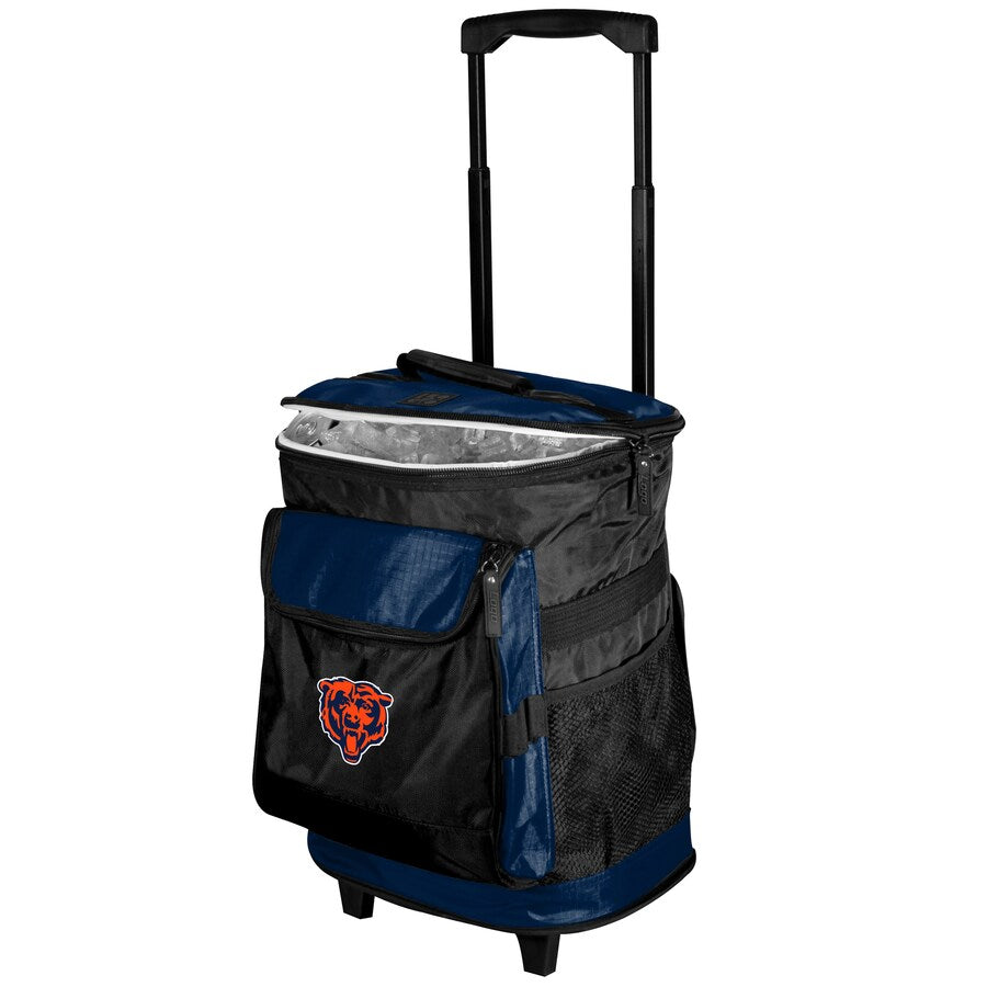 Chicago Bears 48-Can Rolling Cooler By Logo Brand product image 1, provided for visual reference and product detail review