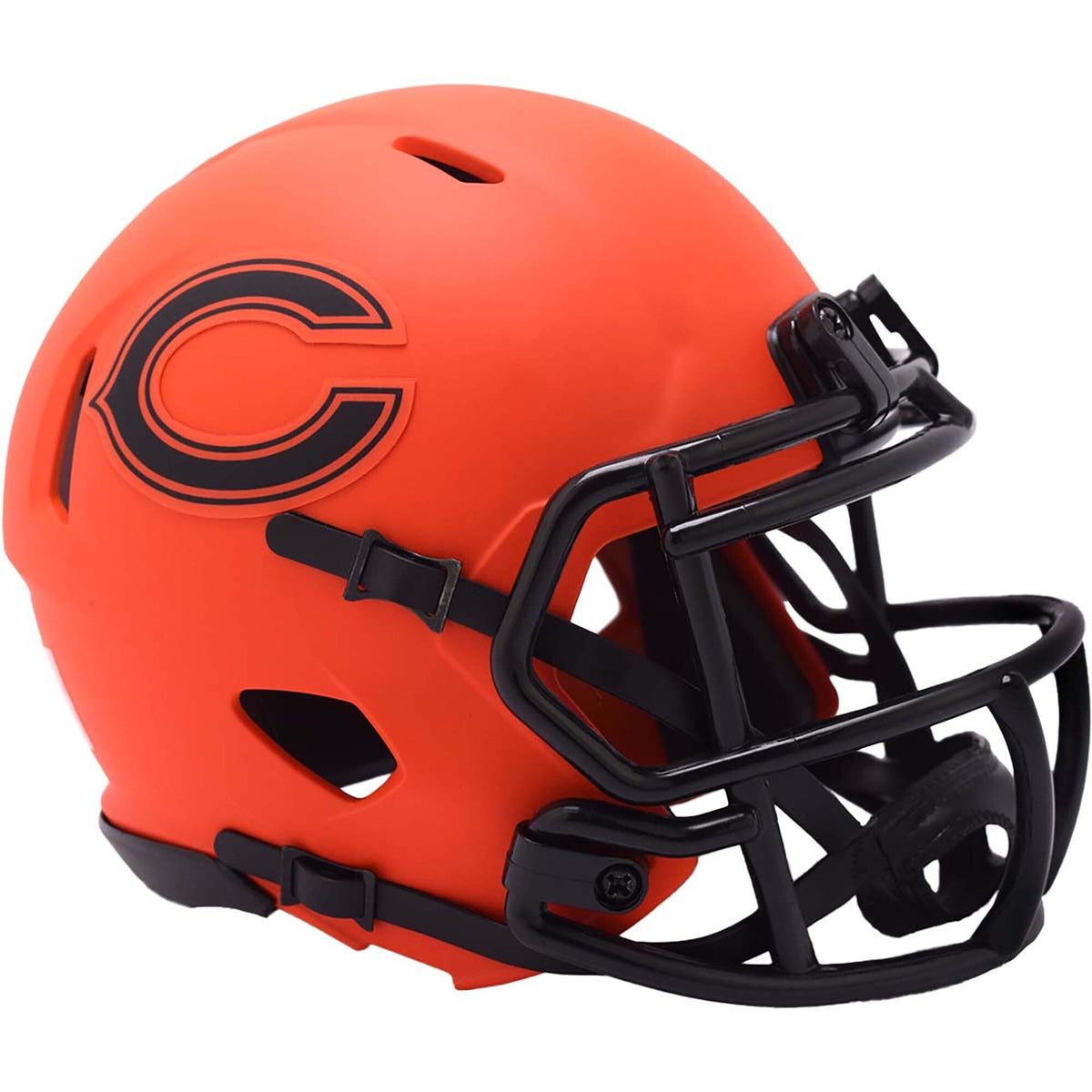 Chicago Bears Rave Speed Mini Helmet product image 1, provided for visual reference and product detail review