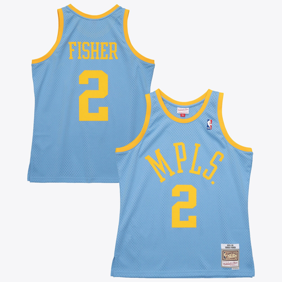 Los Angeles Lakers Mitchell & Ness Derek Fisher 2001 product image 2